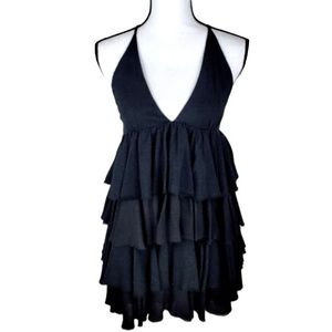Alice and Olivia black mini party dress. Brand new with tags